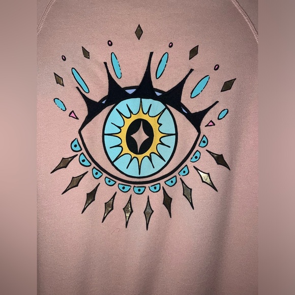 Spiritual Gangster Evil Eye Old School Sweatshirt - Picture 5 of 5